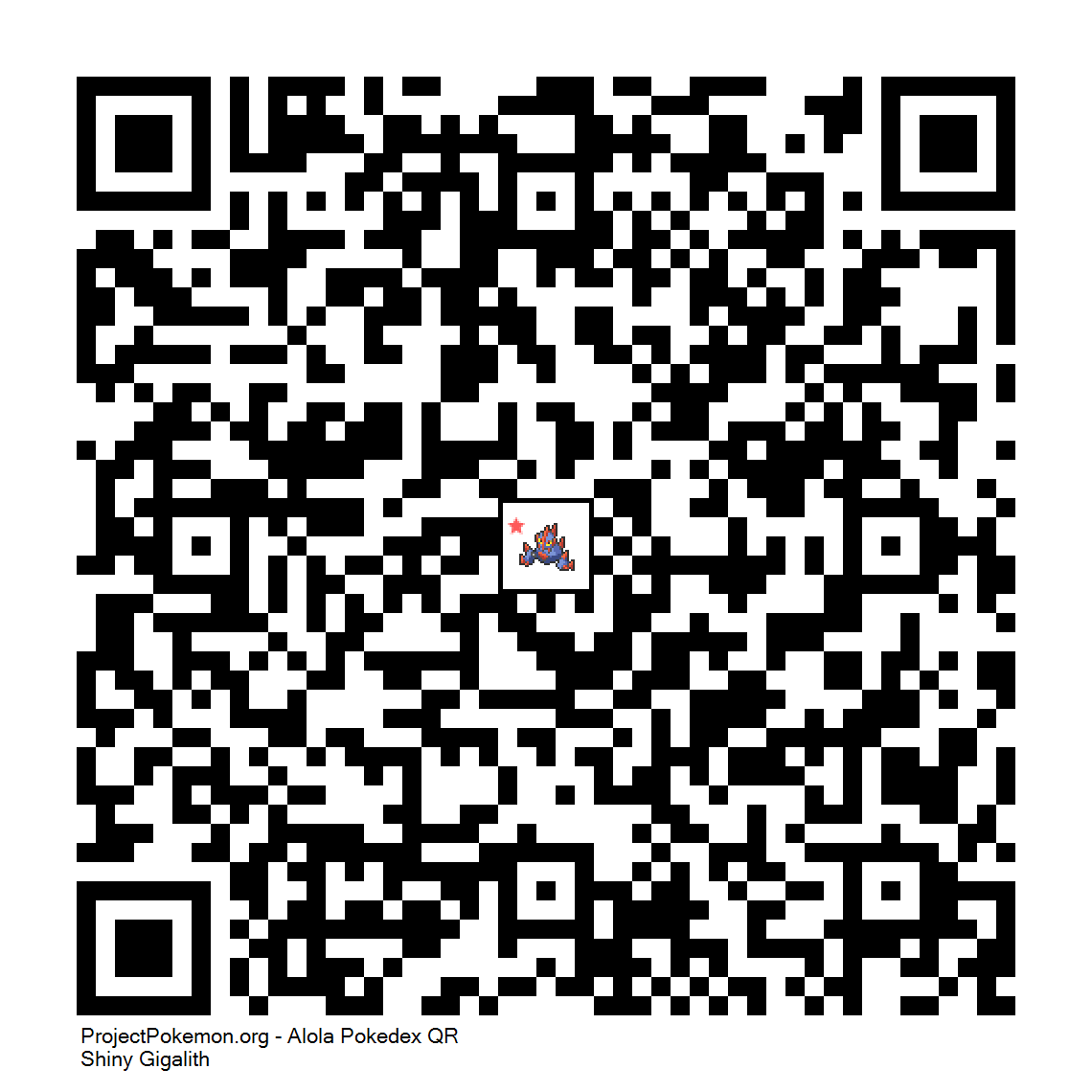 Cdigo QR de Gigalith variocolor